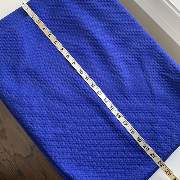 Elle Royal Blue Pencil Skirt Size XS - Picture 8 of 11